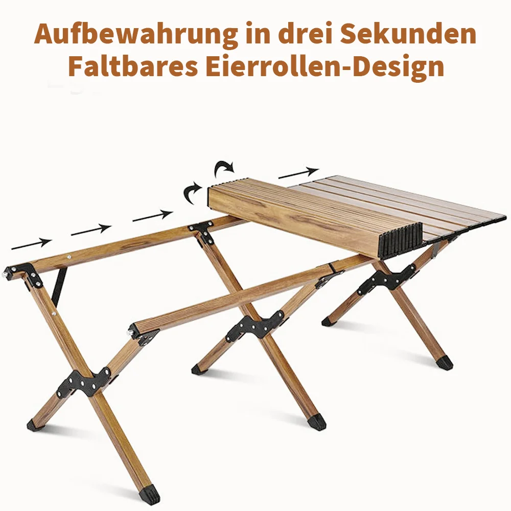 Folding table 60x60x41cm/88x60x41cm/118x60x41cm Outdoor Portable camping Coffe Tables Egg Roll Table Versatile Picnic Table - Image 4