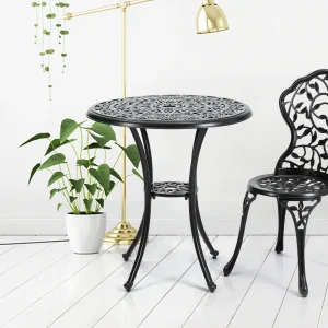 【Breeins】Patio Table, Outdoor Coffee Table, Outdoor Patio Furniture, Balcony Table, for Deck, Lawn, Garden, Backyard
